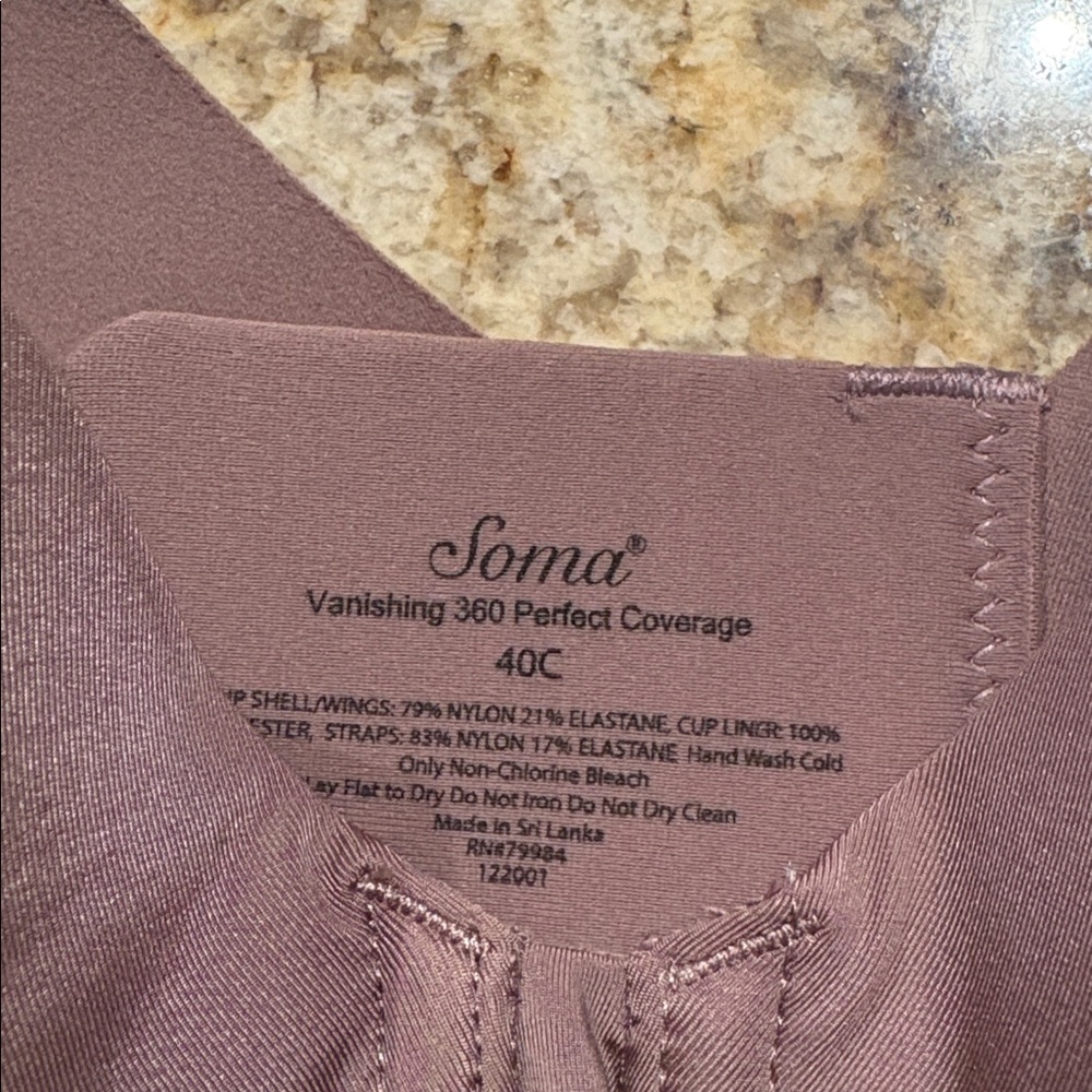 Soma Chocolate colored bra - Picture 4 of 5